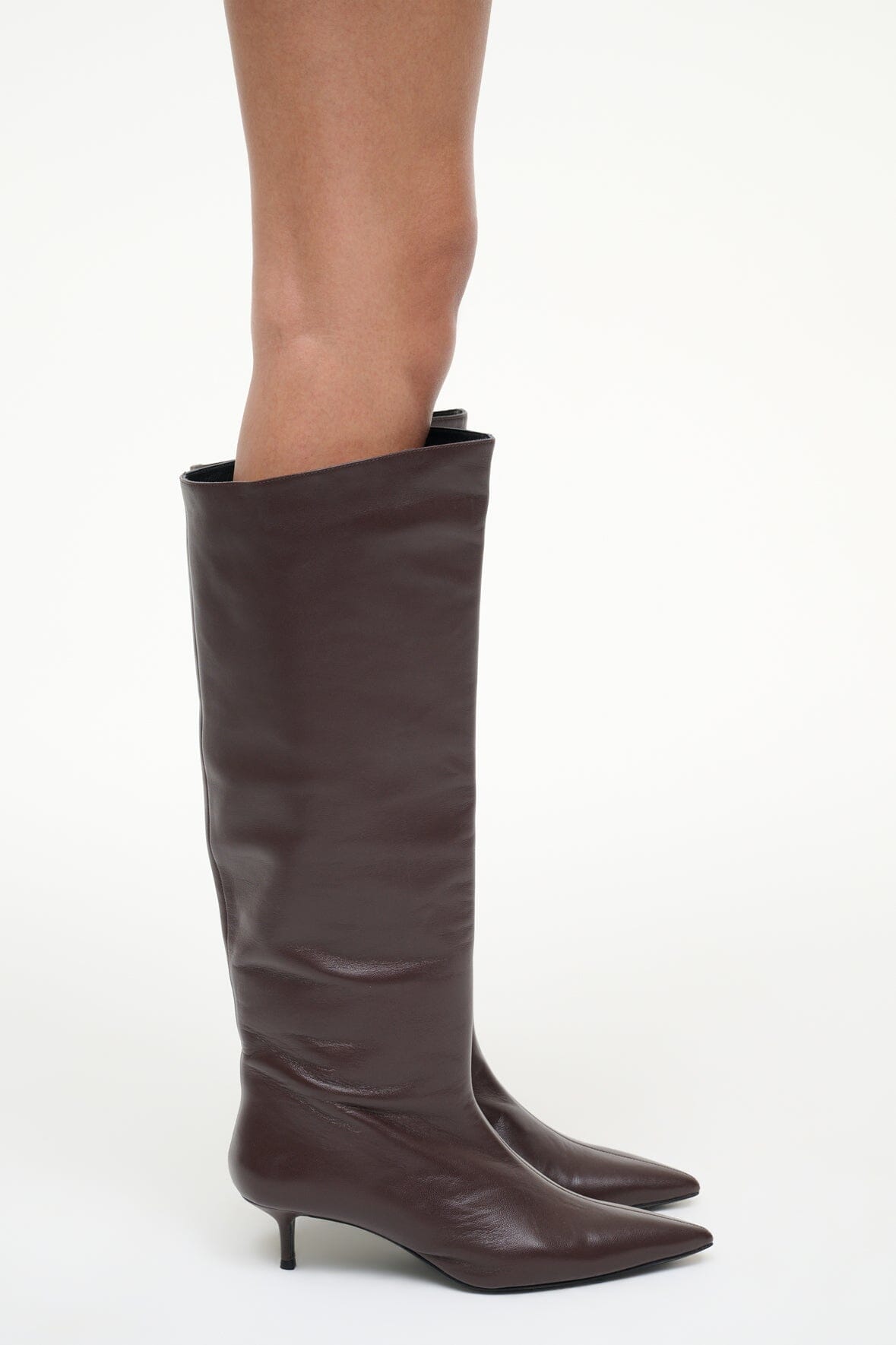 Sebastian Kitten Heel Boot Espresso | STAUD Quality