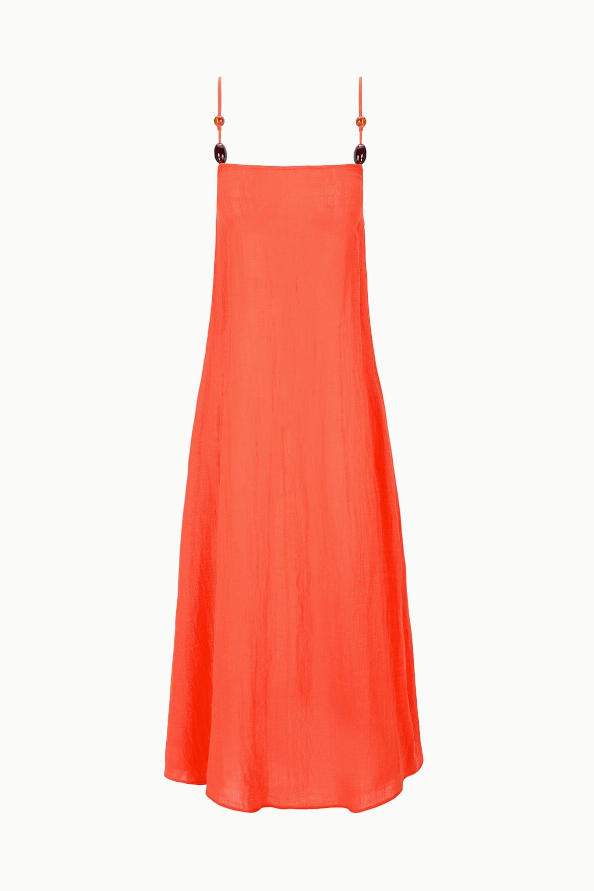 Laura Dress Flame | STAUD Customer Favorite
