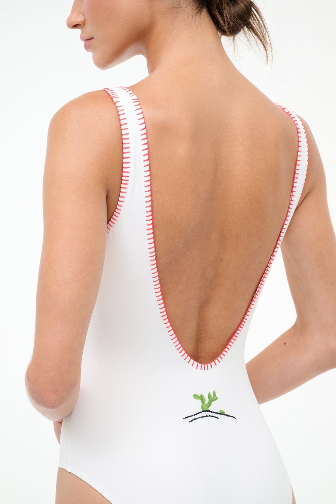 Lea One Piece Riviera Ivory | STAUD Trending