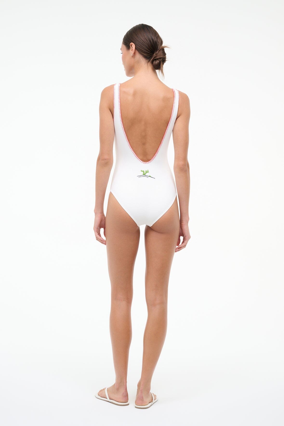 Lea One Piece Riviera Ivory | STAUD Trending