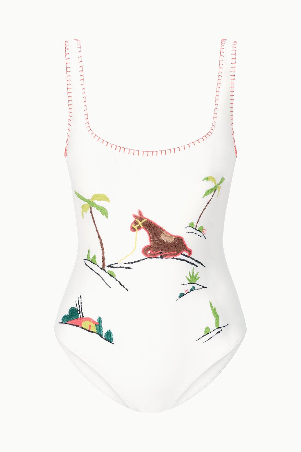 Lea One Piece Riviera Ivory | STAUD Trending