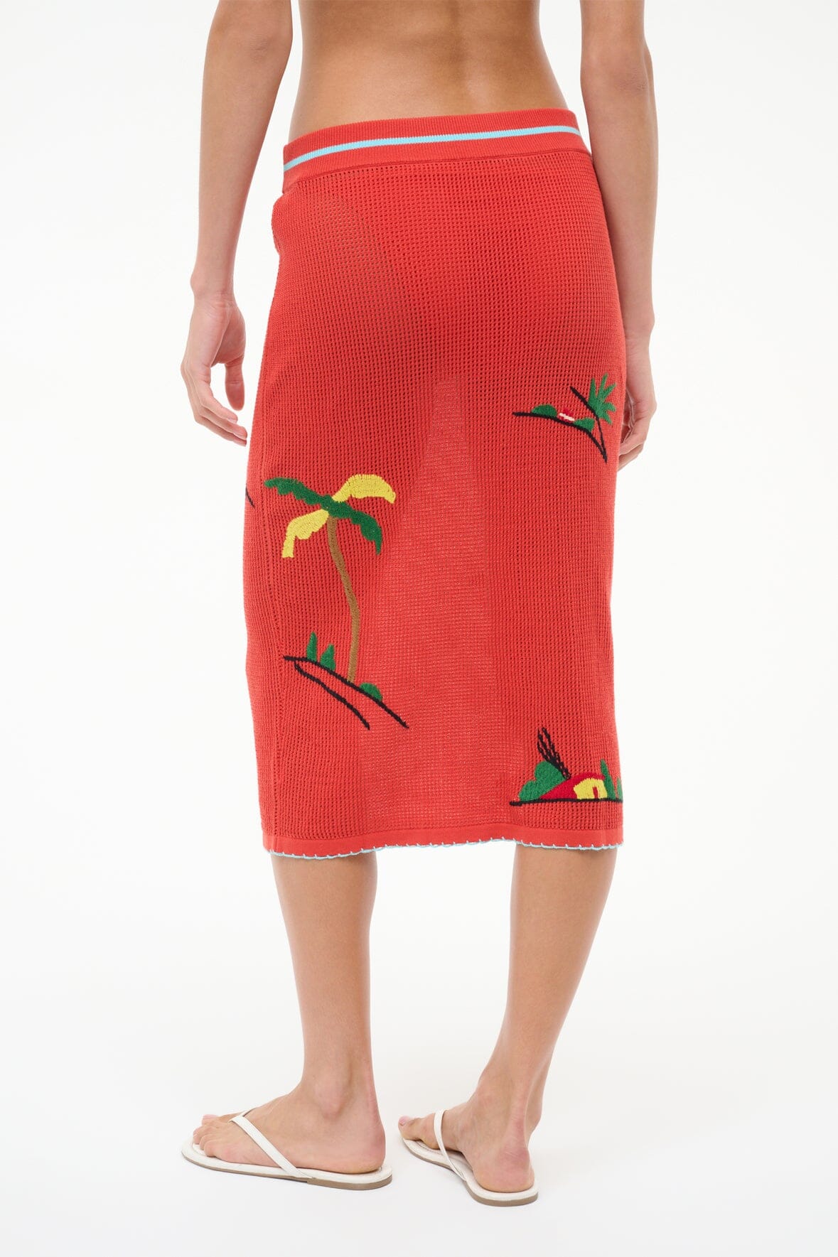 Levante Skirt Riviera Flame | STAUD Hot Sale
