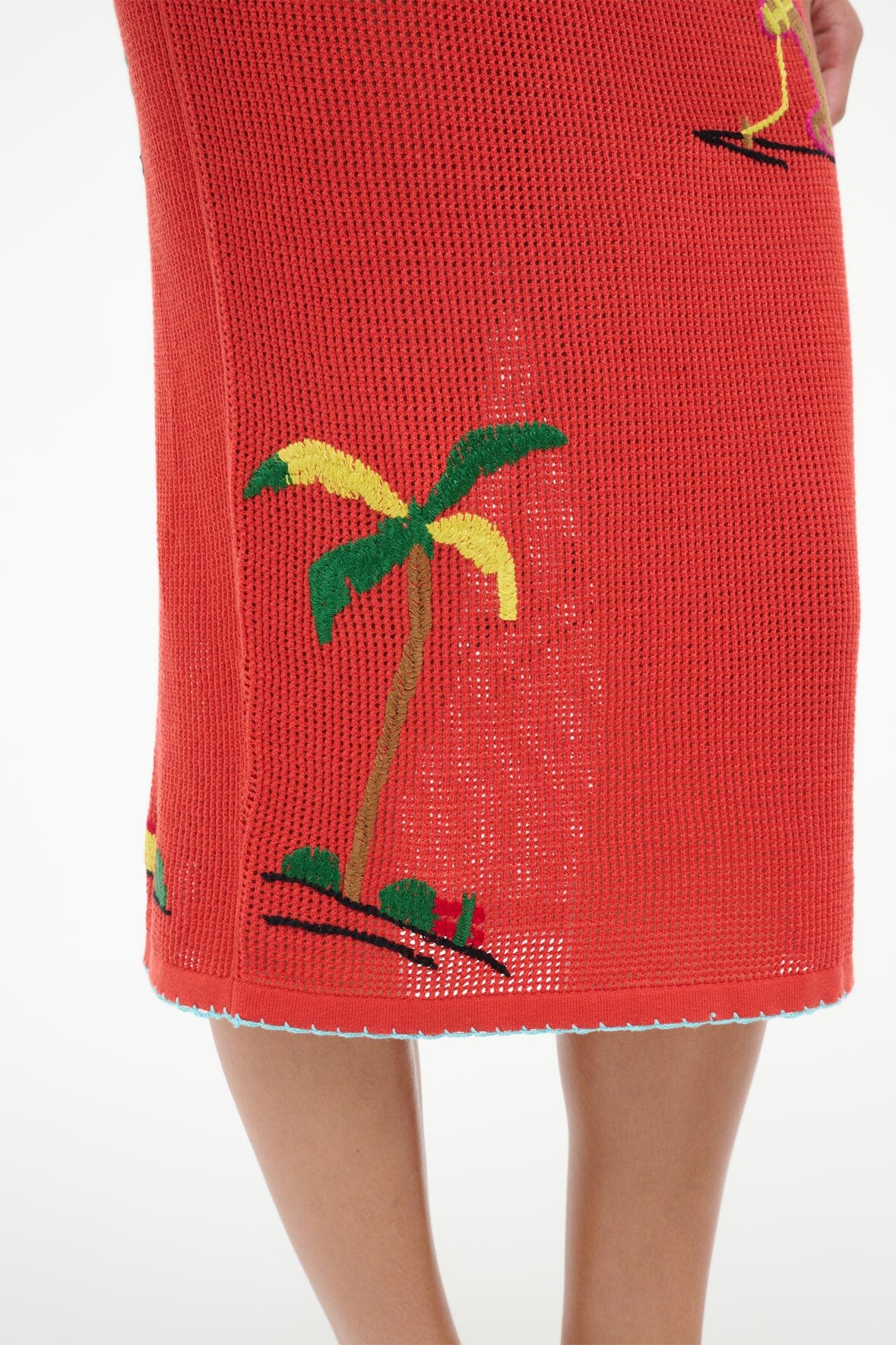 Levante Skirt Riviera Flame | STAUD Hot Sale