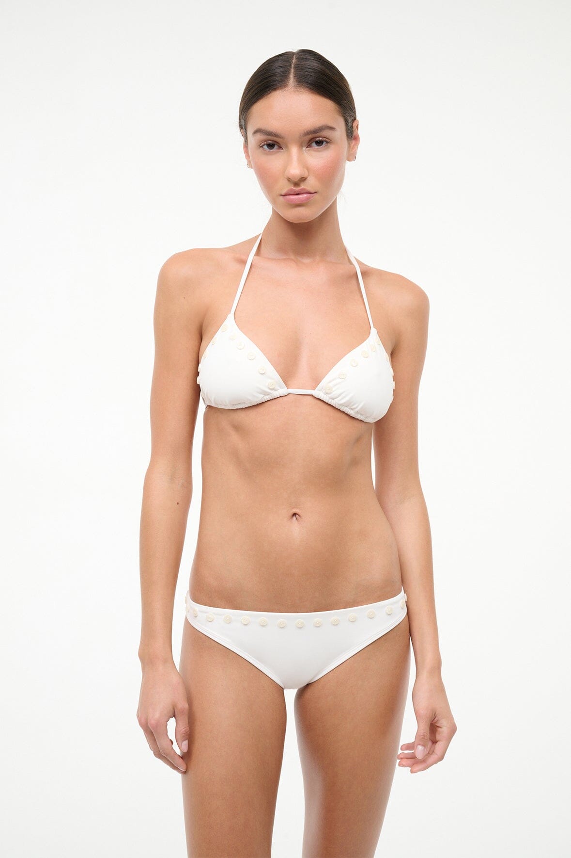 Gemma Bikini Bottom Ivory | STAUD Recommended