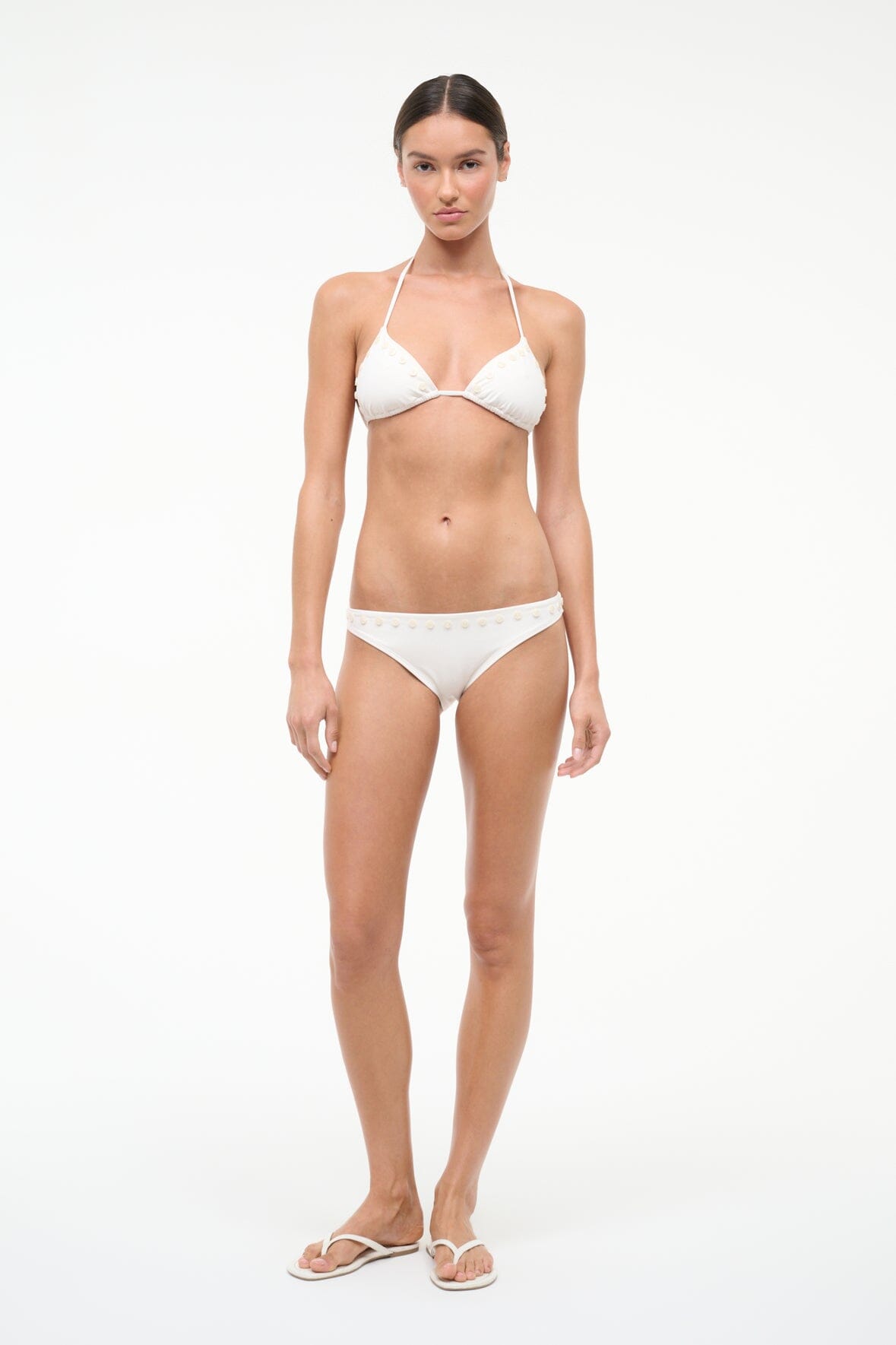 Gemma Bikini Bottom Ivory | STAUD Recommended