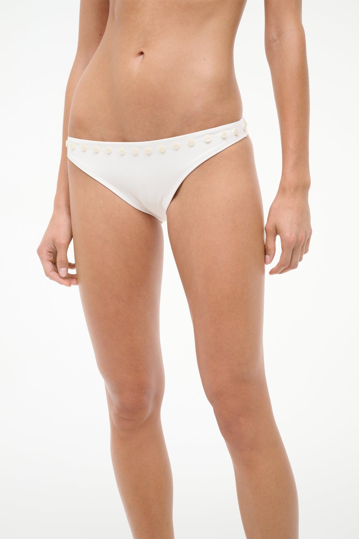 Gemma Bikini Bottom Ivory | STAUD Recommended