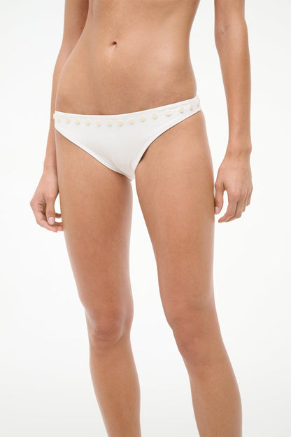 Gemma Bikini Bottom Ivory | STAUD Recommended