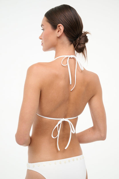 Lido Bikini Top Ivory | STAUD Top Pick