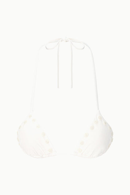 Lido Bikini Top Ivory | STAUD Top Pick