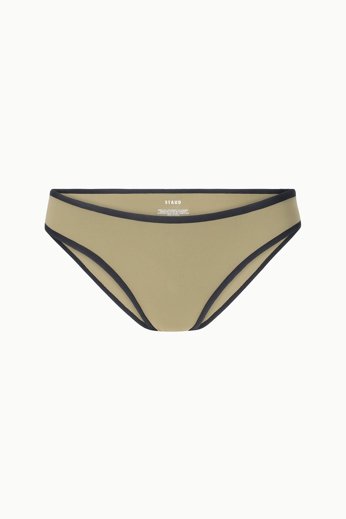 Gemma Bikini Bottom Thyme Black | STAUD Signature