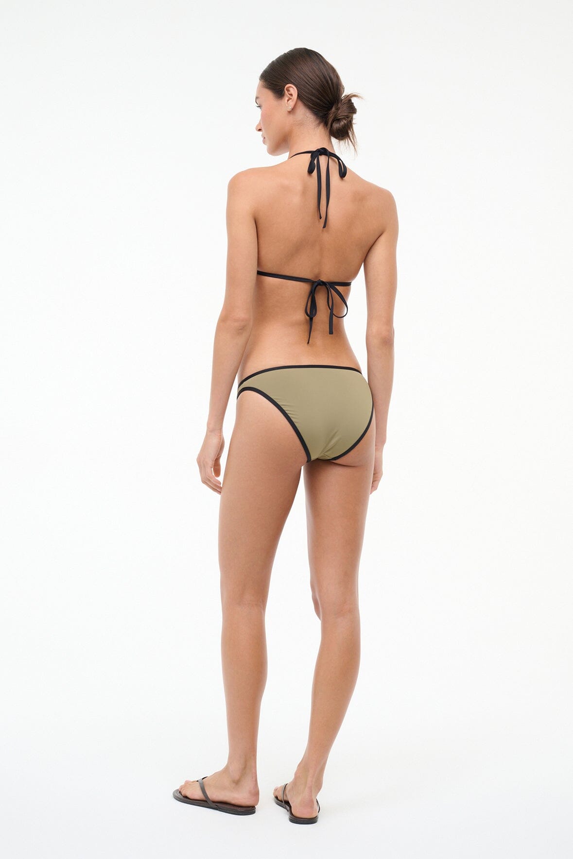 Koko Bikini Top Thyme Black | STAUD Deals