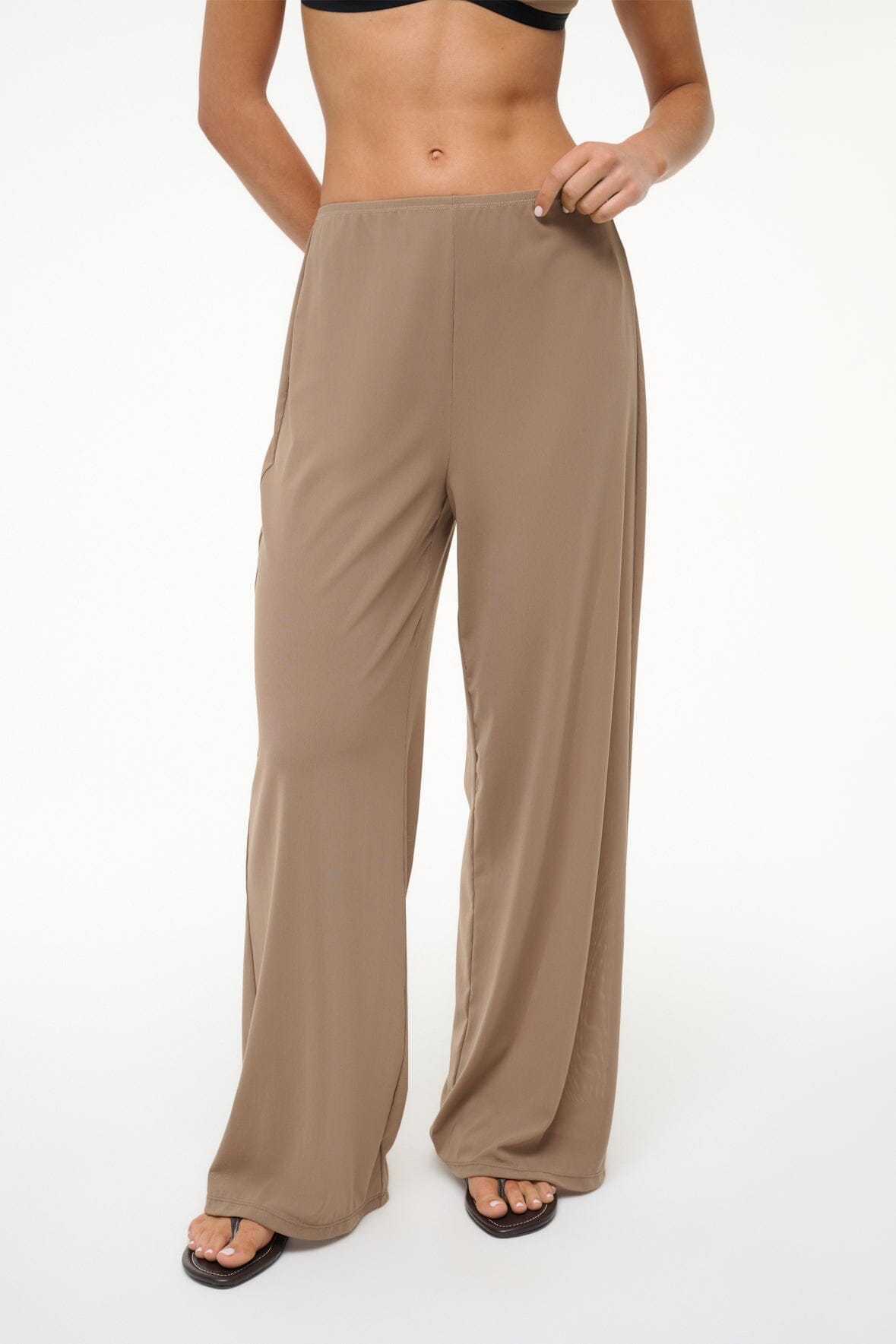 Monica Pant Taupe | STAUD Best Price