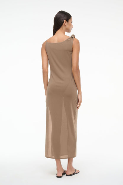 Vienna Dress Taupe | STAUD Value