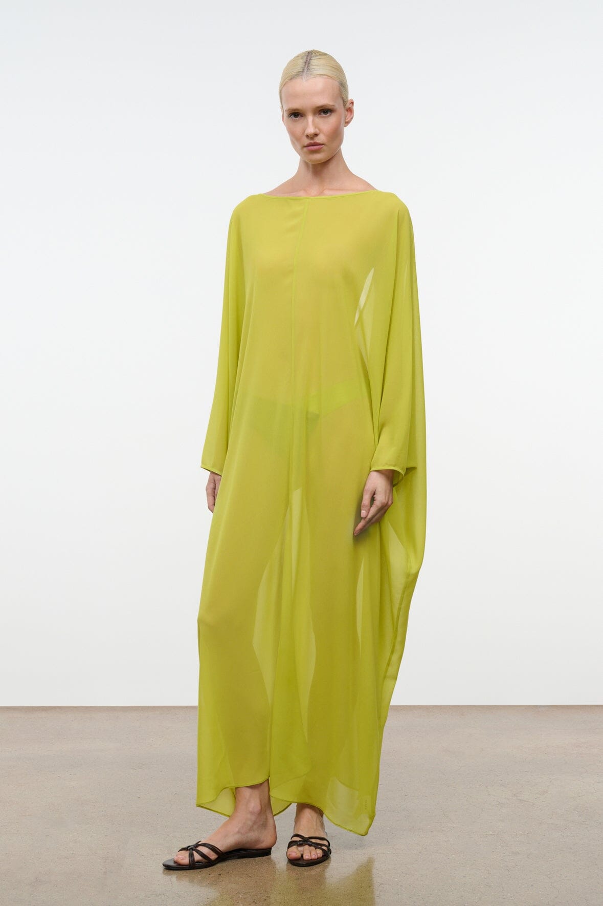 Nour Dress Citron | STAUD Smart Buy
