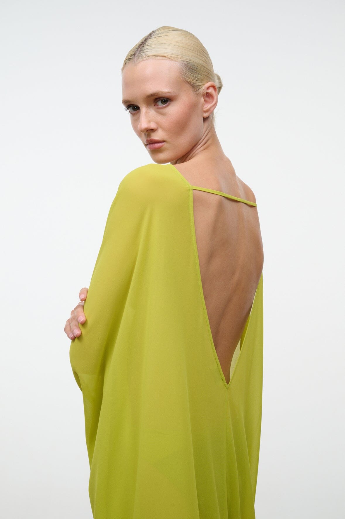 Nour Dress Citron | STAUD Smart Buy