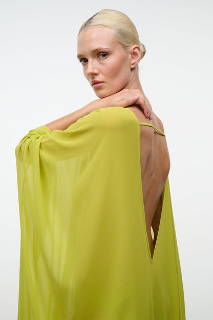 Nour Dress Citron | STAUD Smart Buy