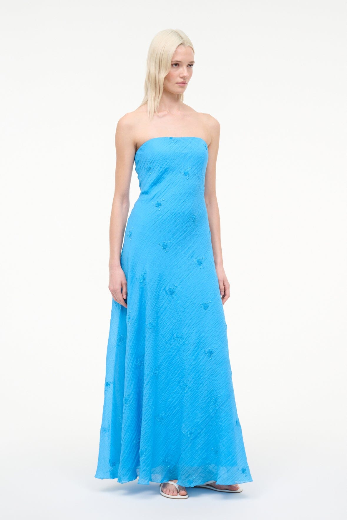 Cassie Dress Pacific | STAUD Sale