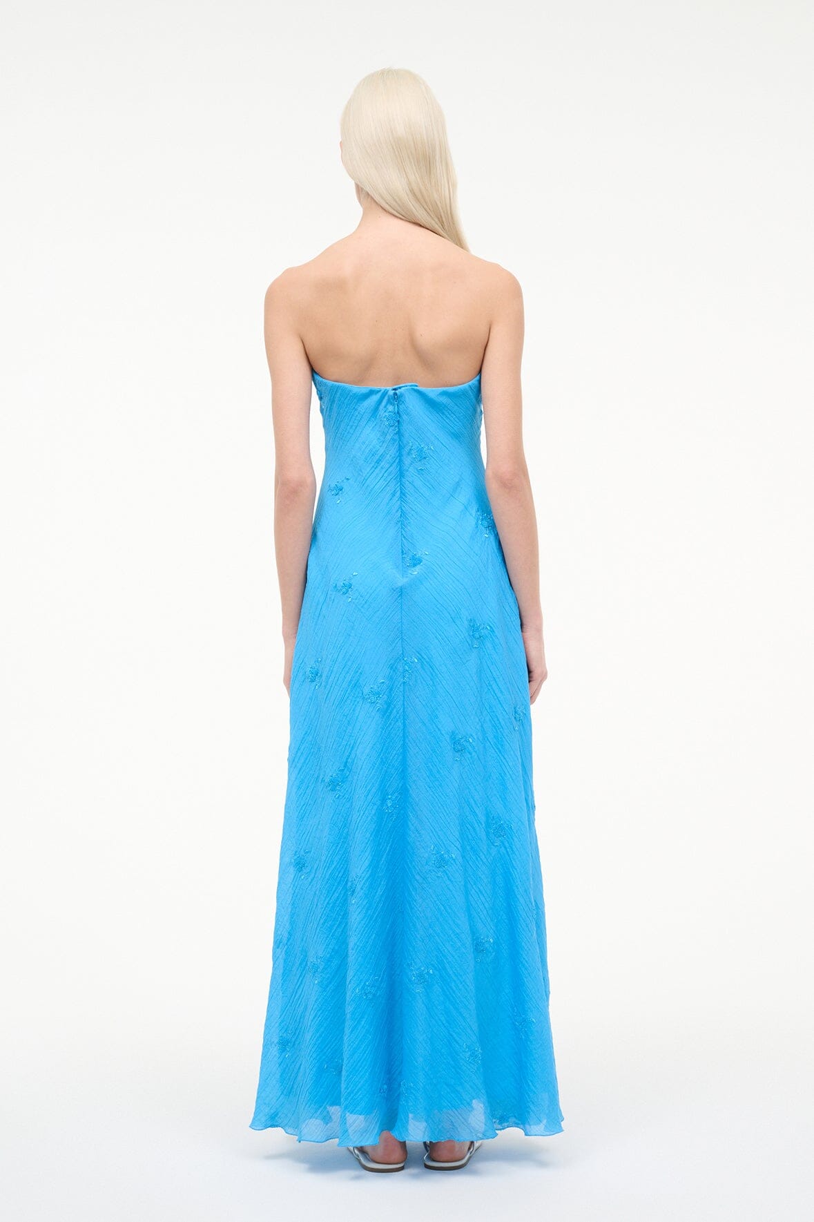 Cassie Dress Pacific | STAUD Sale