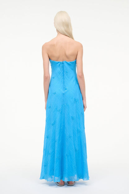 Cassie Dress Pacific | STAUD Sale