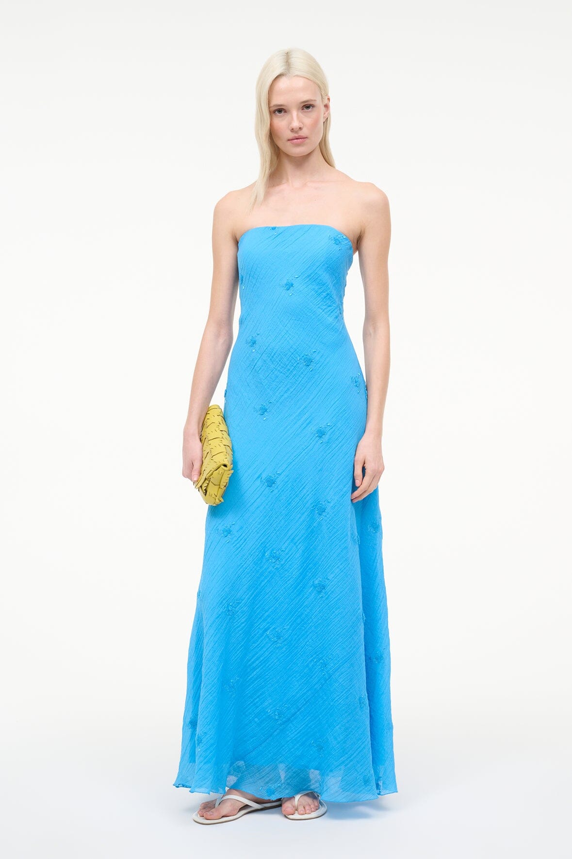 Cassie Dress Pacific | STAUD Sale