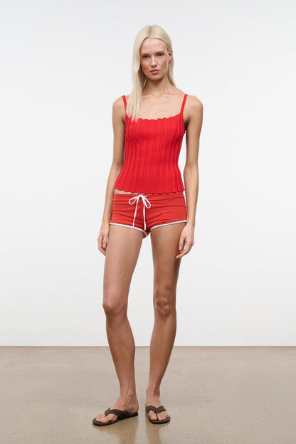 Skye Tank Tomato | STAUD Trusted