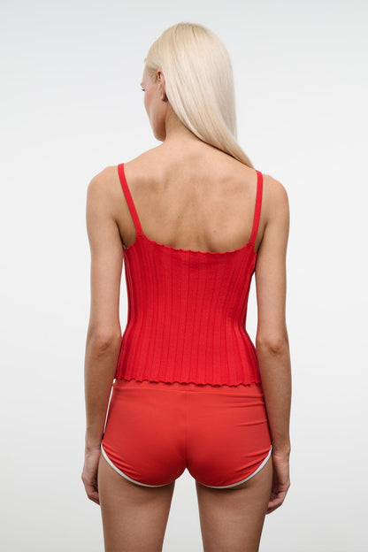 Skye Tank Tomato | STAUD Trusted