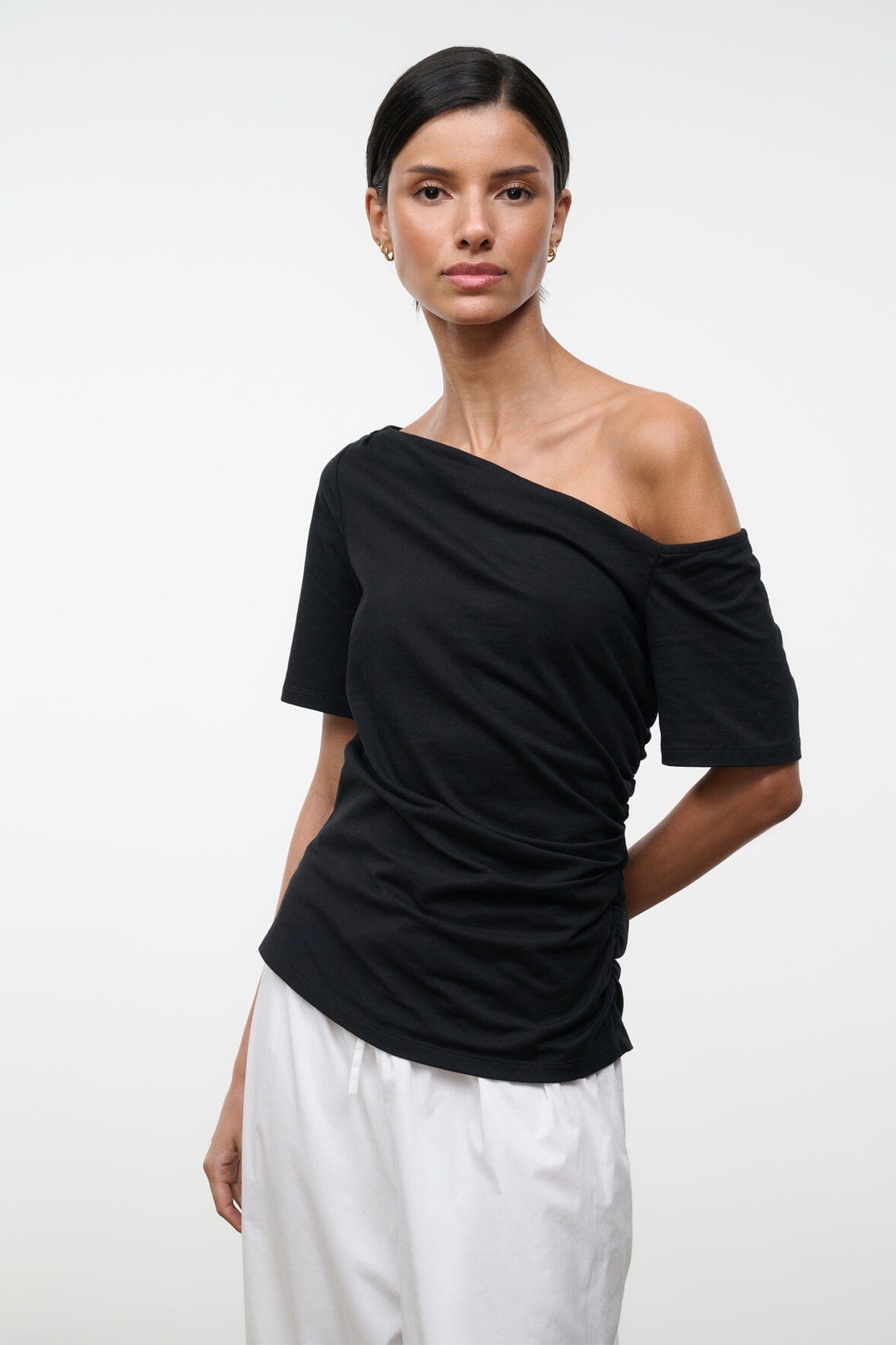 Carine Top Black | STAUD Classic