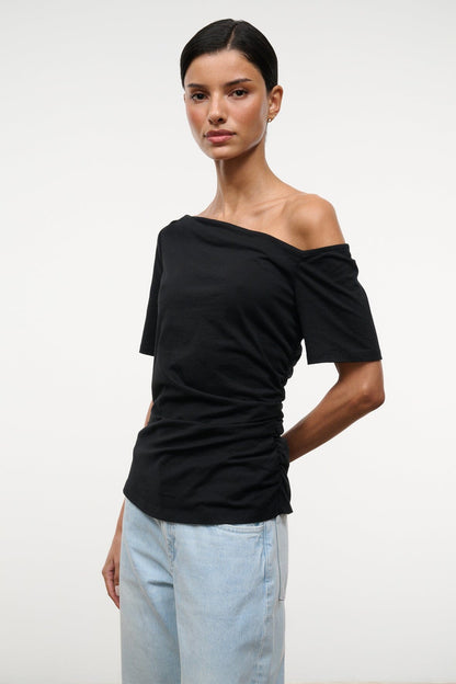 Carine Top Black | STAUD Classic