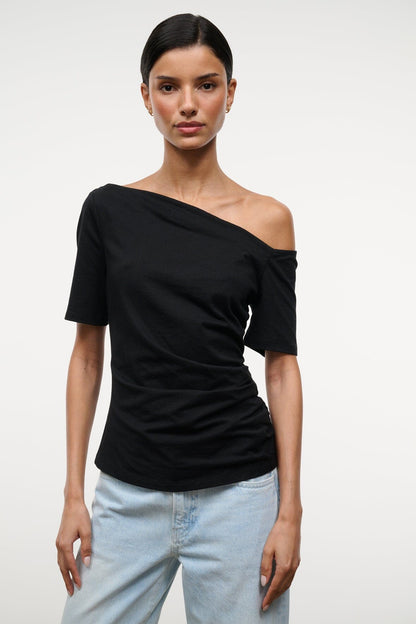 Carine Top Black | STAUD Classic