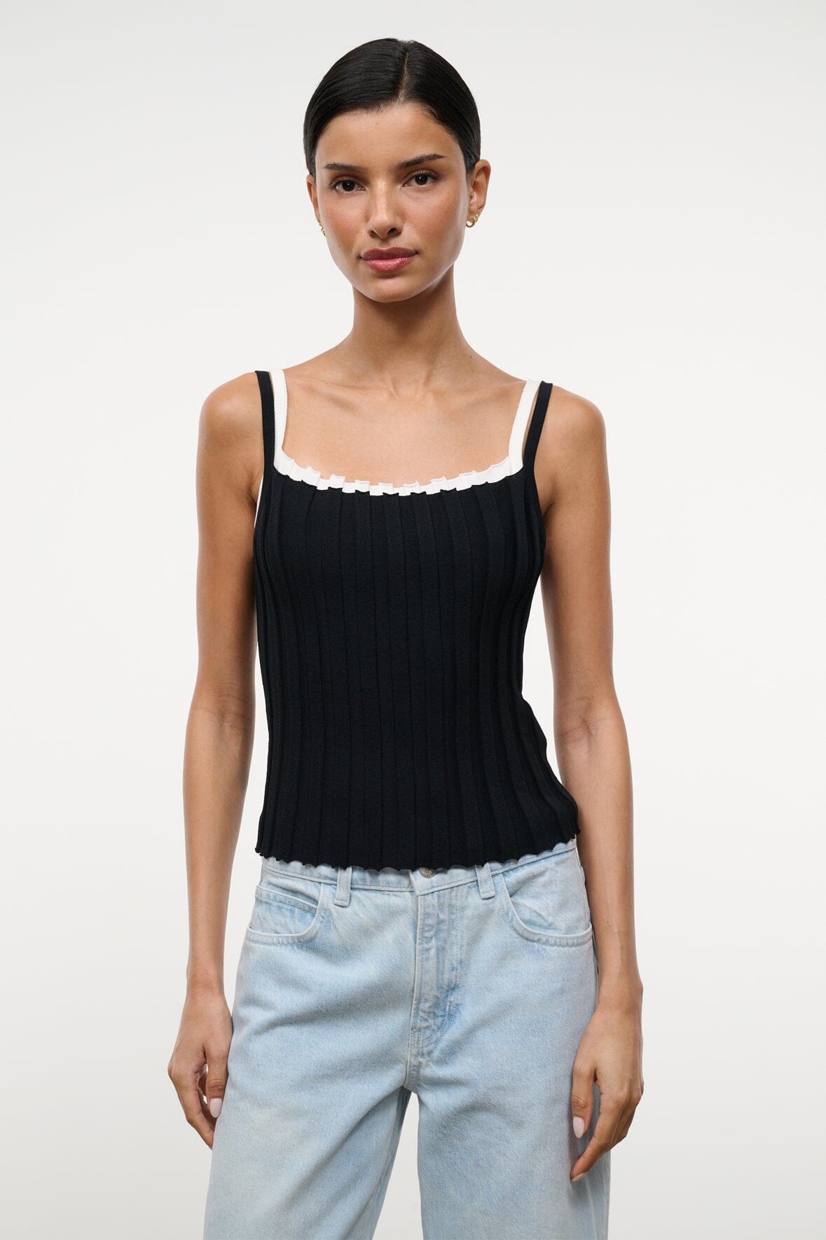 Skye Tank Black | STAUD Value