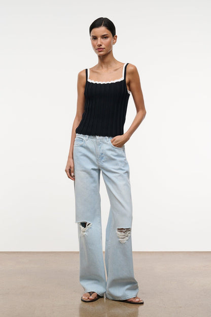 Skye Tank Black | STAUD Value