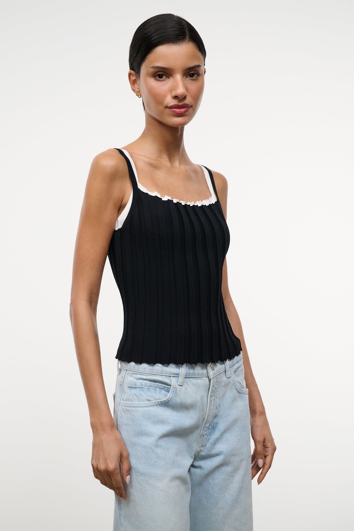 Skye Tank Black | STAUD Value