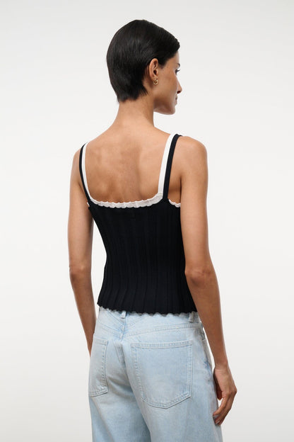 Skye Tank Black | STAUD Value