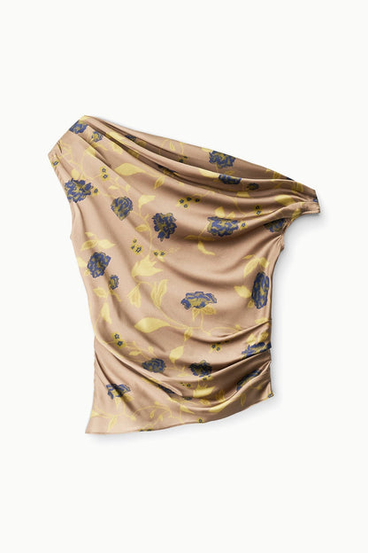 Phare Silk Top Vintage Floral | STAUD Trusted