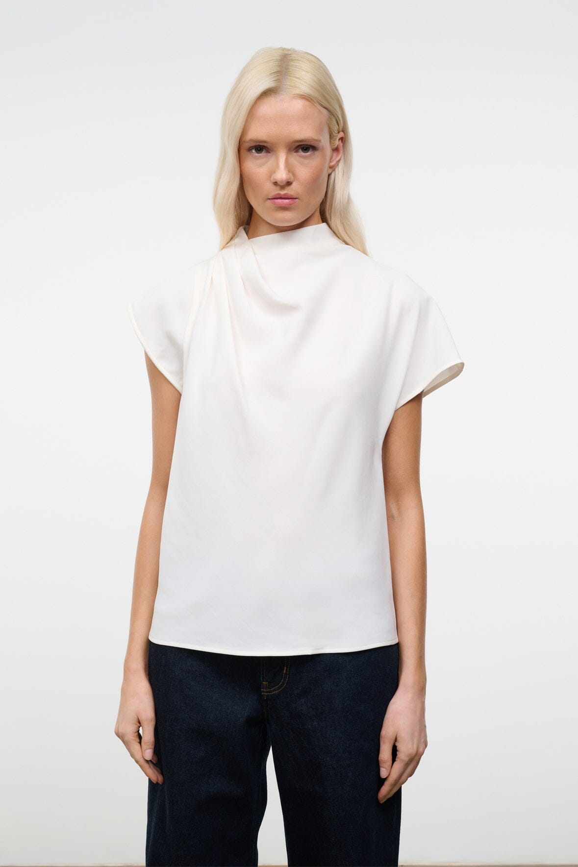Davina Top Truffle | STAUD Quality