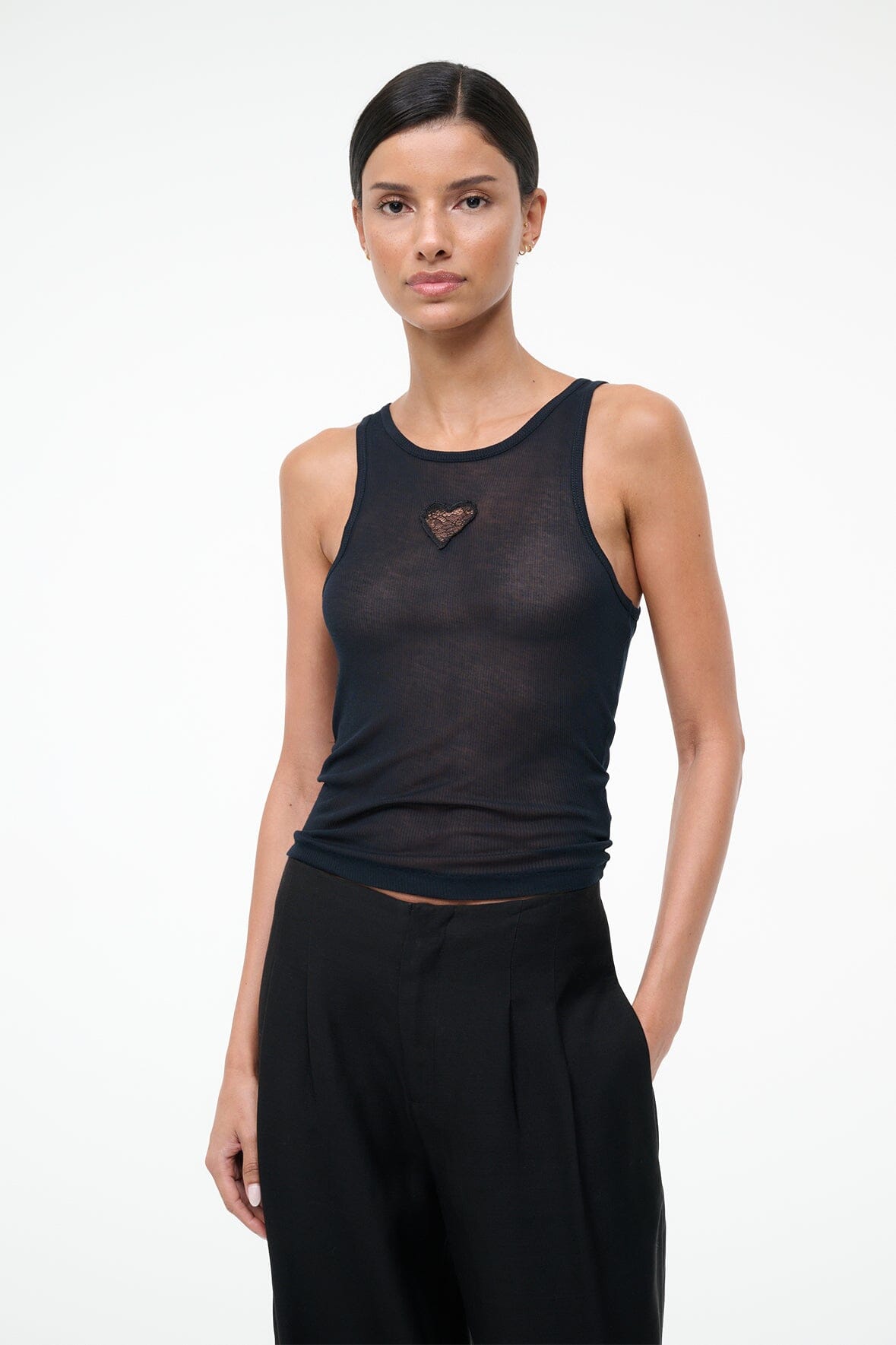 Mya Tank Black | STAUD Great Value