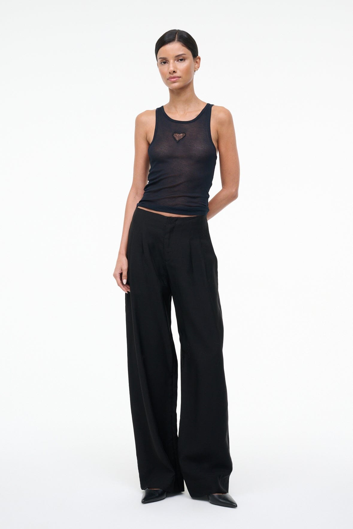 Mya Tank Black | STAUD Great Value