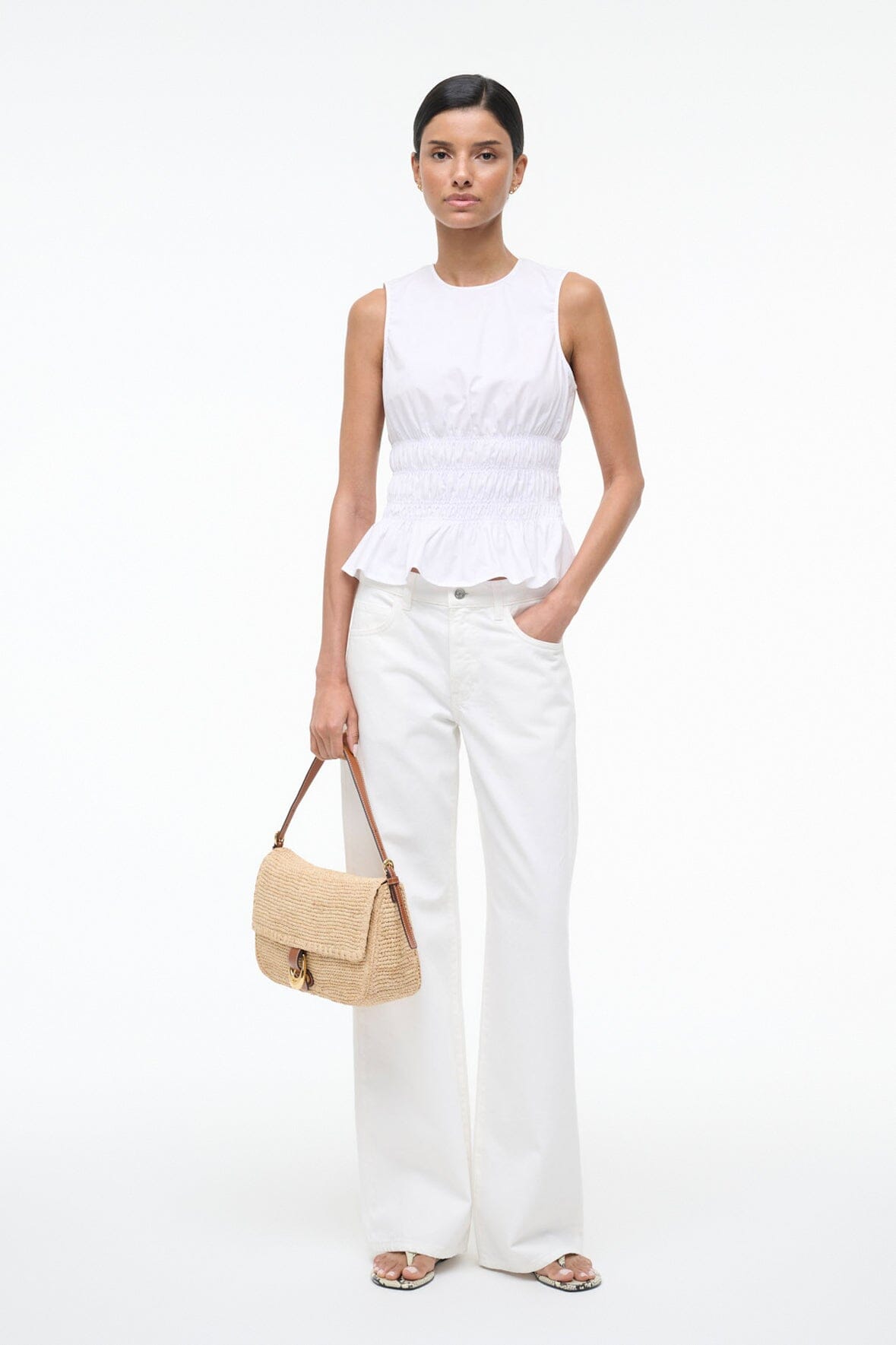 Culver Top White | STAUD Best Price