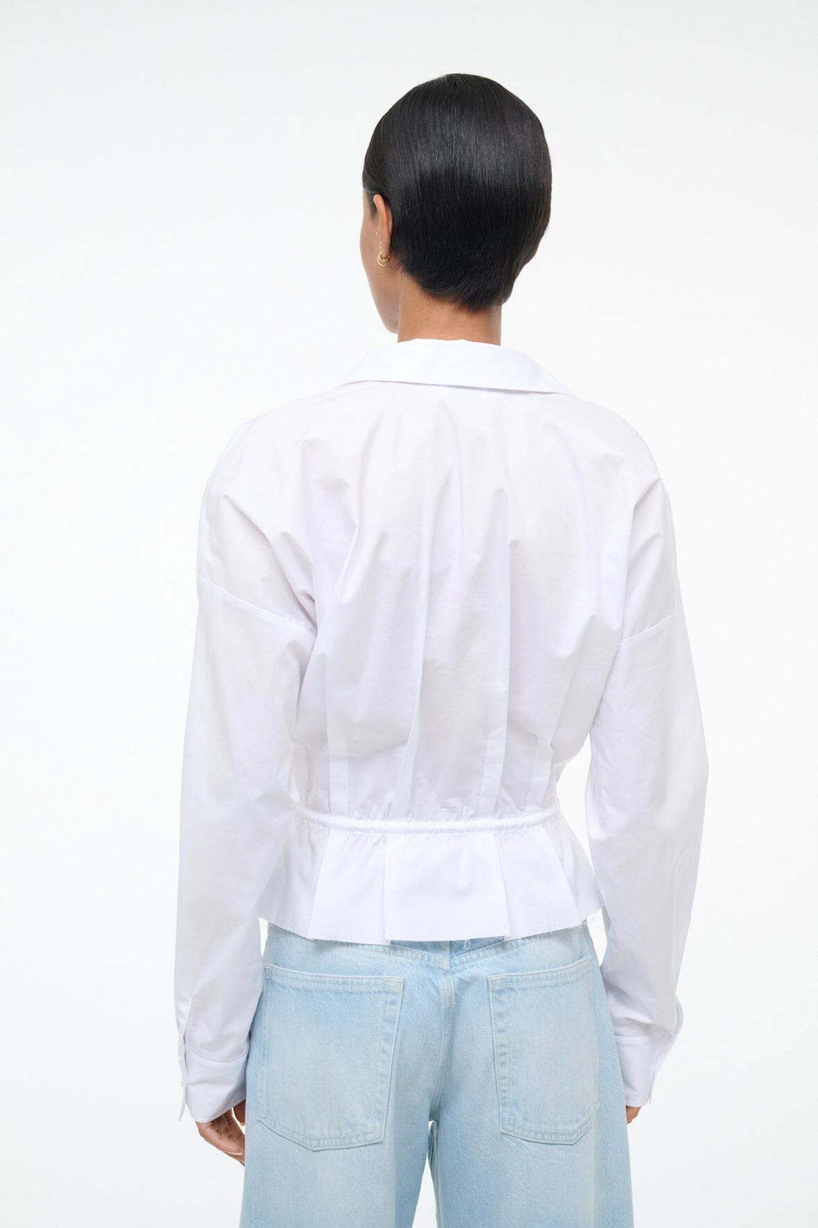 Primrose Shirt White | STAUD Quality