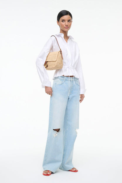 Primrose Shirt White | STAUD Quality