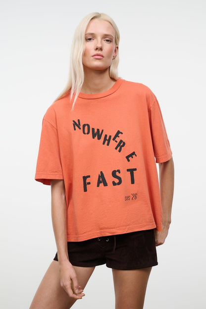 Liam Relaxed Tee Nowhere Fast | STAUD Hot Sale