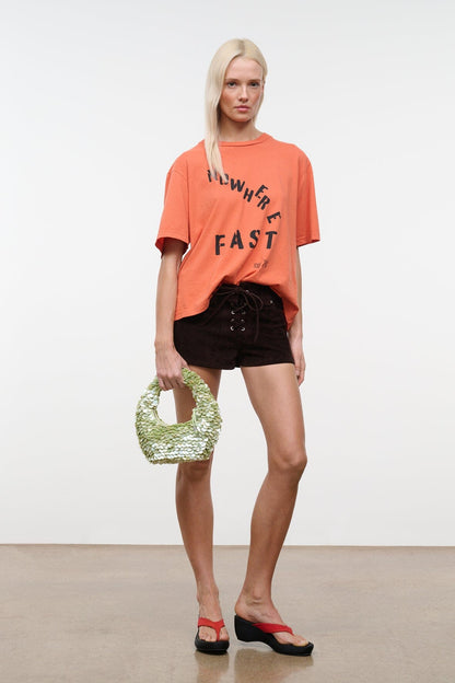 Liam Relaxed Tee Nowhere Fast | STAUD Hot Sale