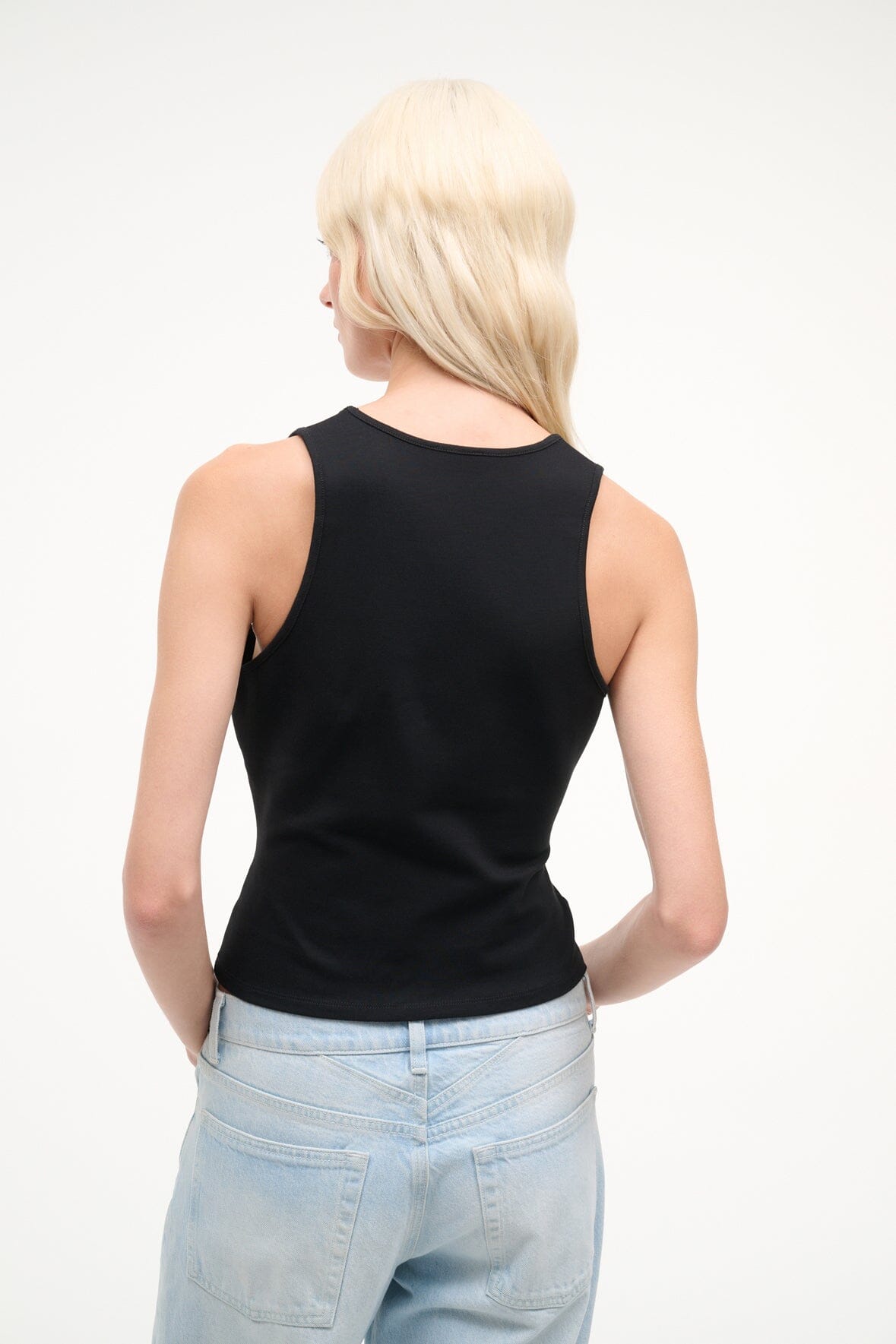 Jesse Tank Black | STAUD Latest