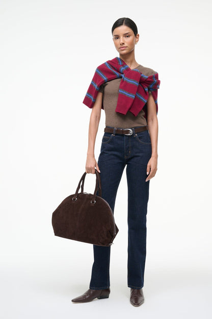 Easy Cashmere Tee Truffle | STAUD Smart Buy