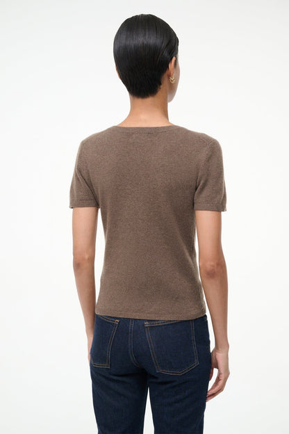 Easy Cashmere Tee Truffle | STAUD Smart Buy
