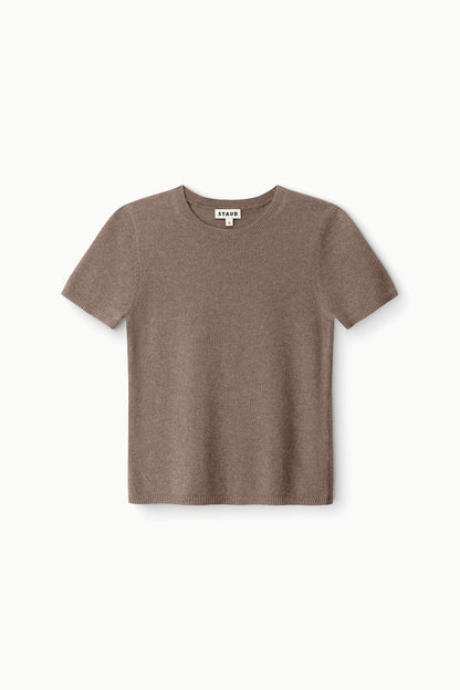 Easy Cashmere Tee Truffle | STAUD Smart Buy