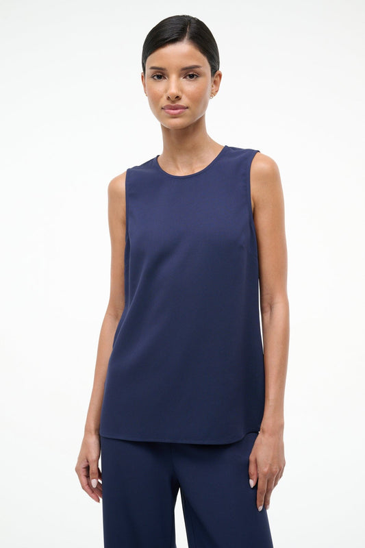 Bronte Top Navy | STAUD Great Value