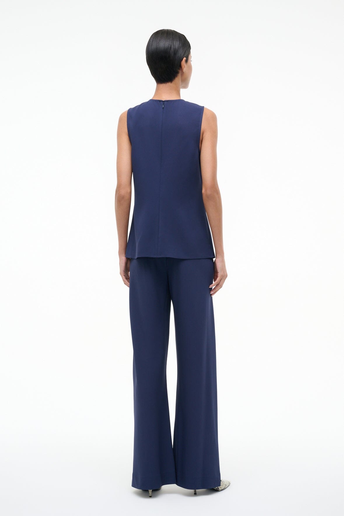 Bronte Top Navy | STAUD Great Value