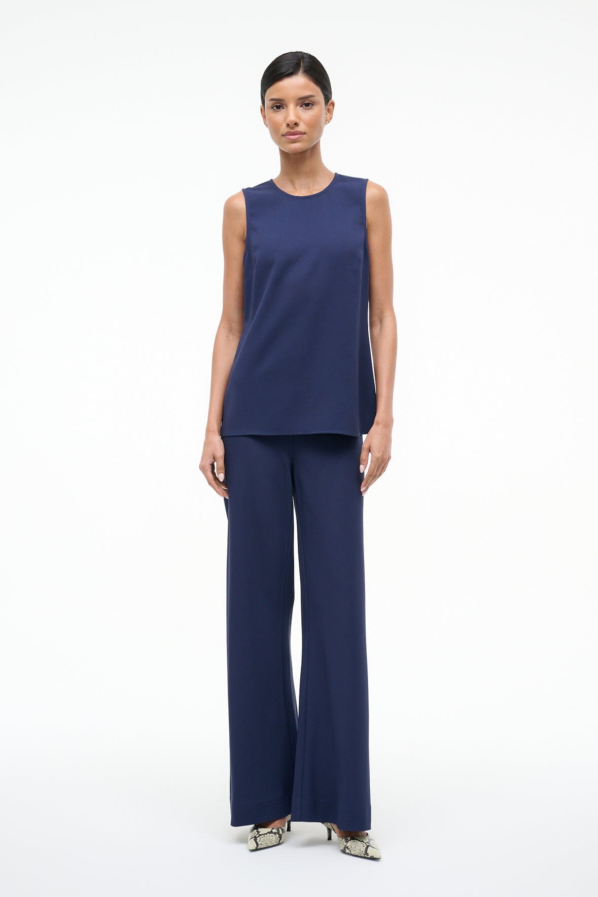 Bronte Top Navy | STAUD Great Value