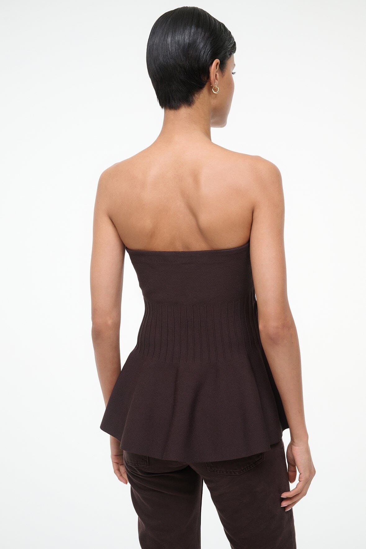 Evie Top Earth | STAUD Sale